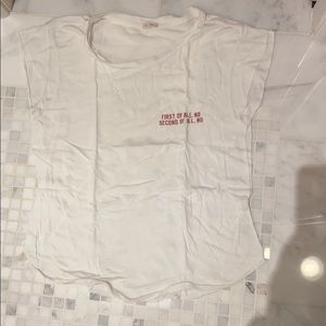 Brandy Melville comfortable short sleeve shirt